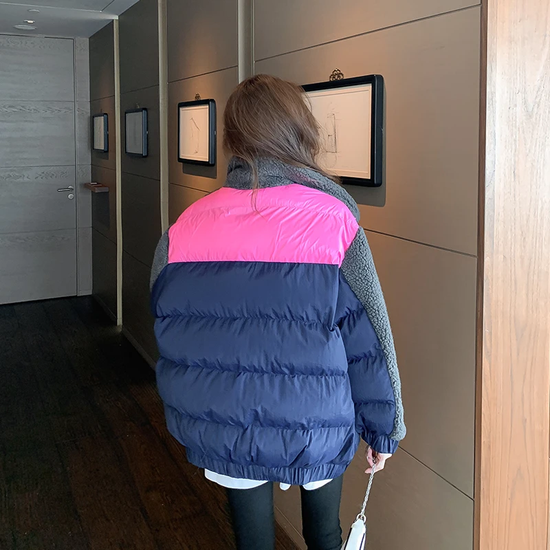 Куртка Хлопковая женская зимняя однобортная свободная 2020 | Женская одежда