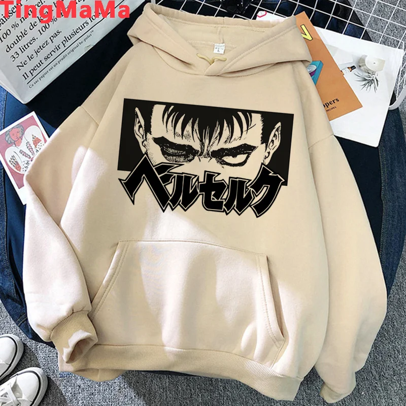 

Berserk Guts Swordsman Gatsu Sacrifice Zodd hoodies male Ulzzang grunge printed male clothing hoody Oversized