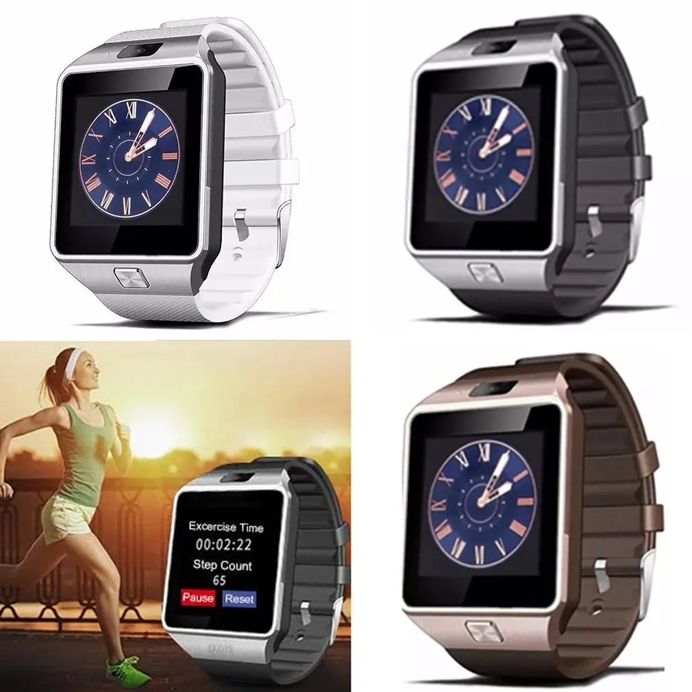 Новинка DZ09 умные часы наручные Bluetooth SIM TF карта камера для Apple iPhone Samsung Android - купить