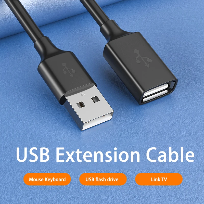 kebiss usb extension cable usb cable for smart tv ps4 xbox one ssd usb to extender data cord mini usb extension cable free global shipping