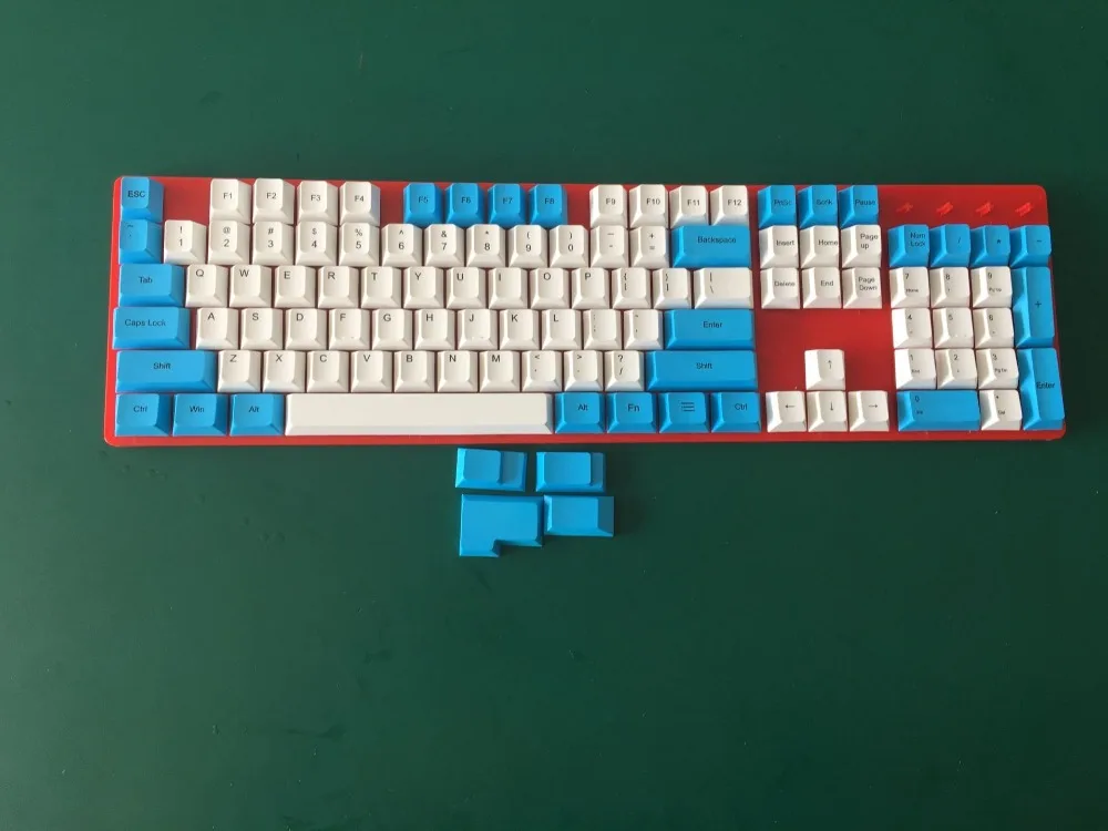 Dyesub PBT keycaps 104 клавиш краситель sub Вишневый профиль для механической клавиатуры cherry mx