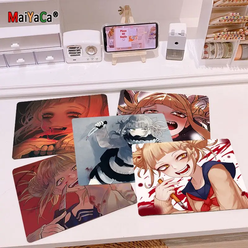 

MaiYaCa Top Quality Himiko Toga anime Durable Rubber Mouse Mat Pad Top Selling Wholesale Gaming Pad mouse