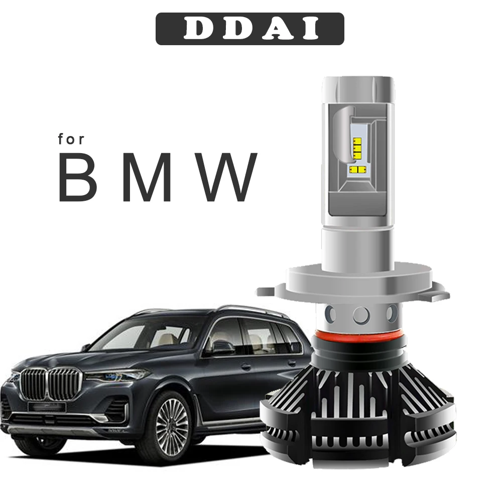DDAI h7 led h4 для BMW X7 740Li 750Li xDrive 730Li 760Li 735Li 740Le 6000k Лампа H1 H11 H8 hb4 лампочки авто|Фара авто в