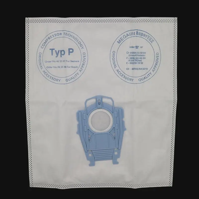 Promotion! 10pcs/lot good quality Vacuum Cleaner Non-woven Type P Filter Dust Bag for Bosch Hoover Hygienic professional BSG8000 |