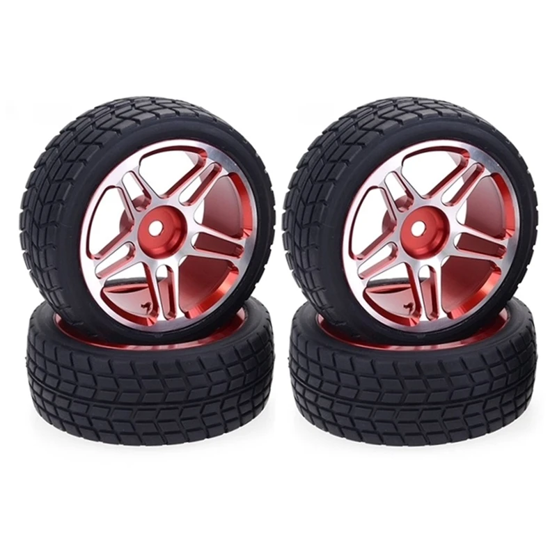 

4 шт. 1/10 г., автомобильные Резиновые Покрышки и металлический обод для HSP, HPI, Losi, LRP, аксессуары для дрифта на радиоуправлении