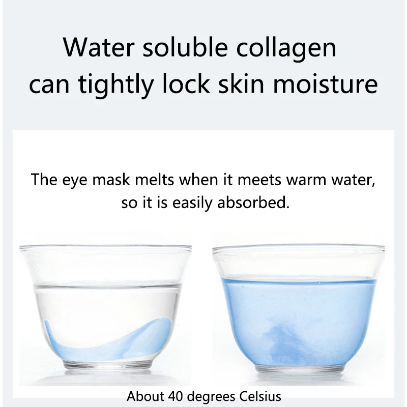 Золотая коллагеновая маска для женщин 60 шт. натуральный увлажняющий гель глаз