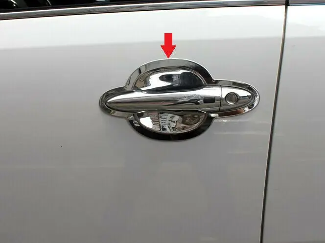 Хромированные дверные ручки чашки чаши для KIA Sportage 2011 2012 2013