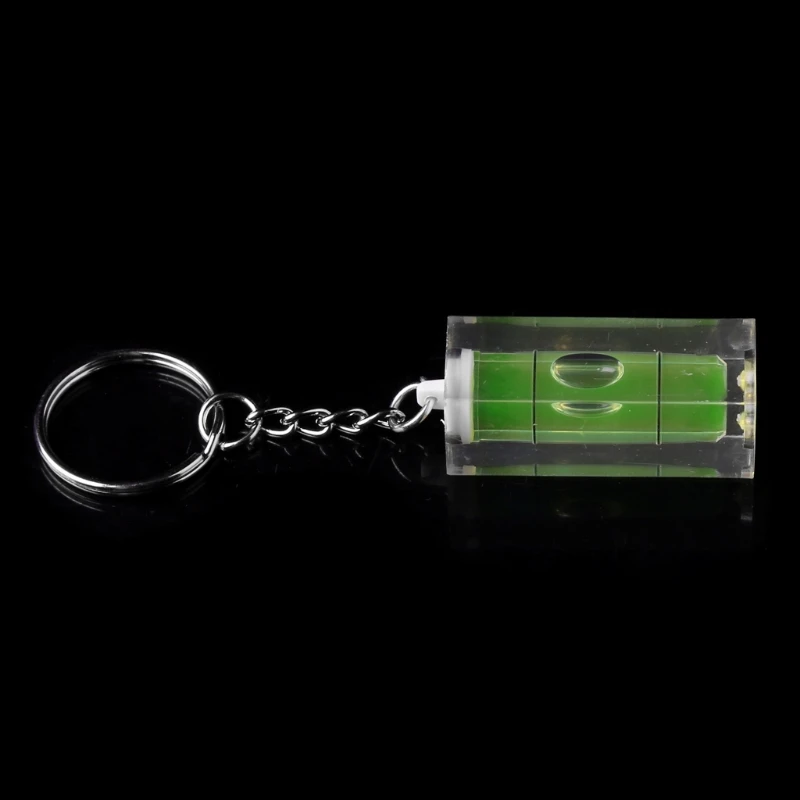 Mini Square Spirit Level Key Ring Chain Tool Gadget Fr Photo Wall Hanging TV | Инструменты