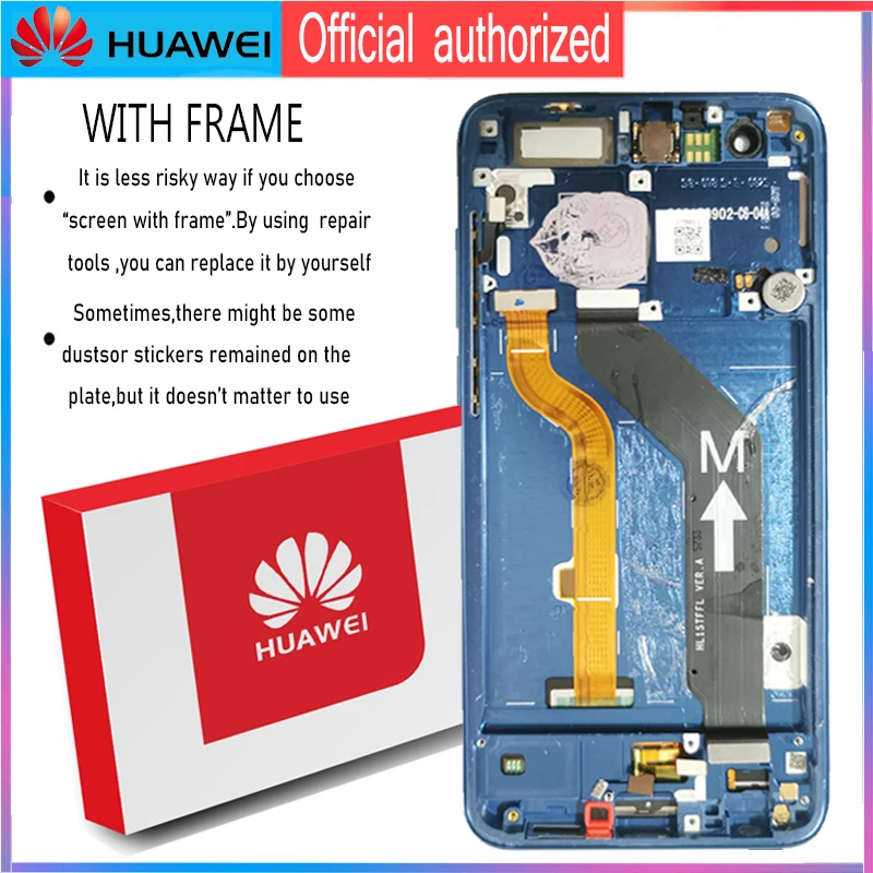Сменный сенсорный ЖК-экран для Huawei Honor 9 STF-L09 STF-AL10 STF-AL0 | Мобильные телефоны и
