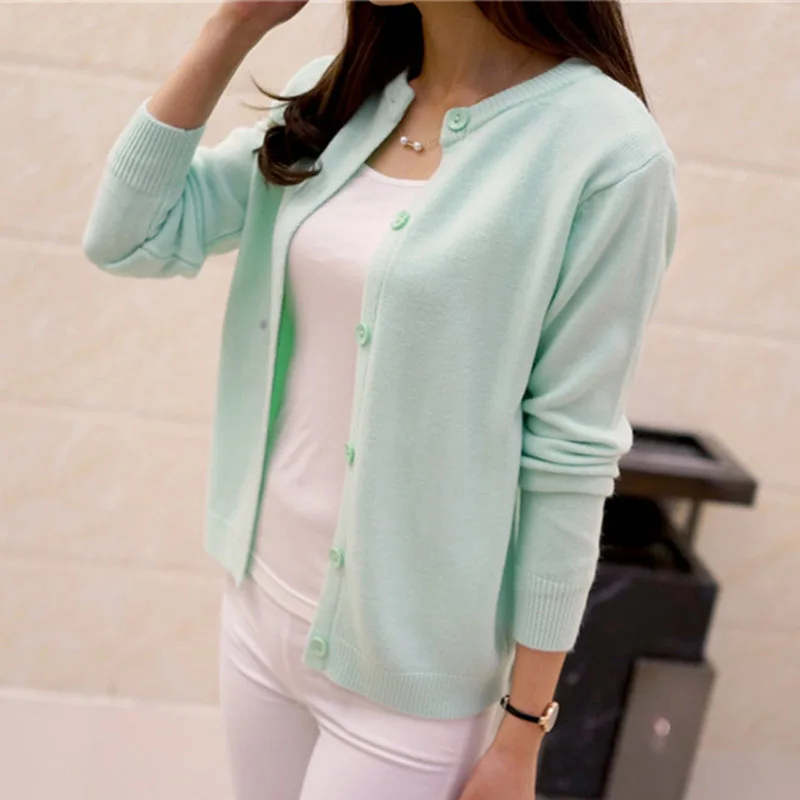 Женский кардиган в стиле бохо Короткий трикотажный свитер с шалью на весну и лето