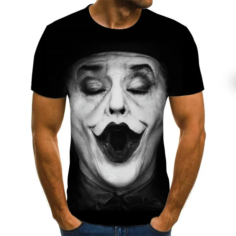 Новинка 2020 нейлоновая футболка Camisetas Hombre с аниме Мужская винтажная 3d графическая