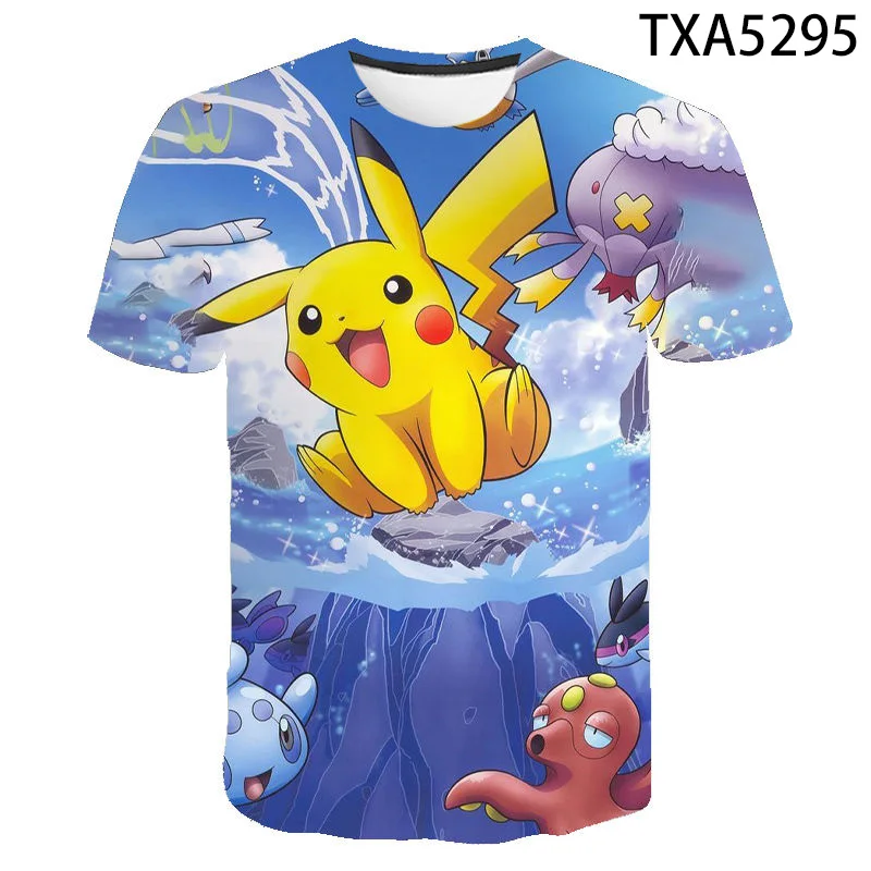 

Футболка с 3D-принтом аниме для мужчин и женщин, повседневная тенниска с короткими рукавами для игры, крутая майка в уличном стиле для мальчи...