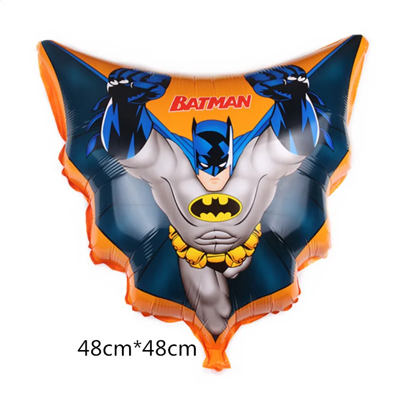 Воздушный шар из алюминиевой пленки Супермен Бэтмен детвечерние НКА головной