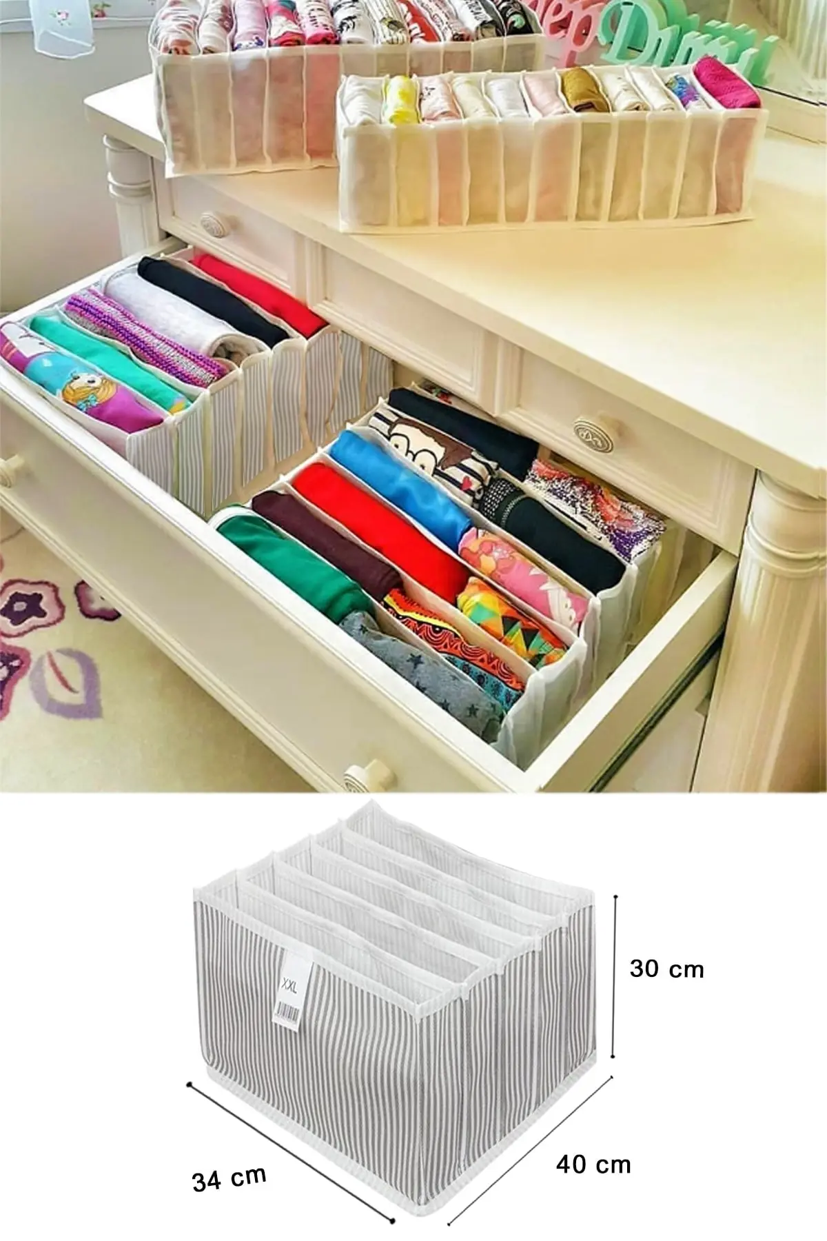 

5 Compound Drawer 3accordion Organizer XXL