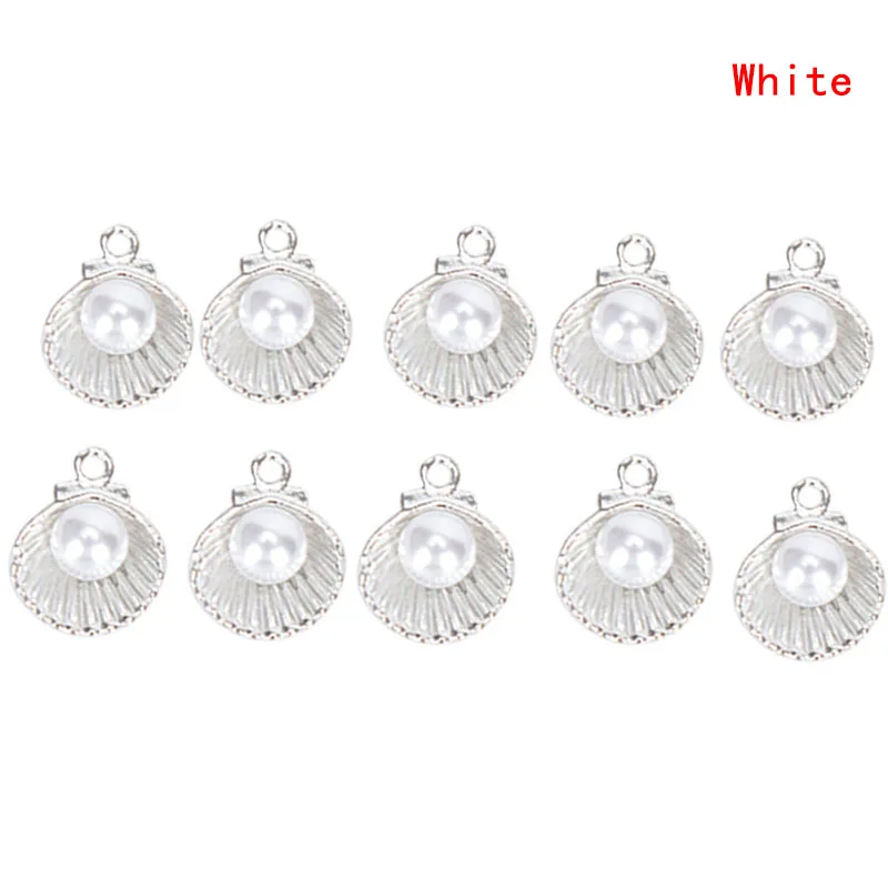 10 шт./компл. жемчужные подвески в виде морской звезды эмалированные Подвески DIY