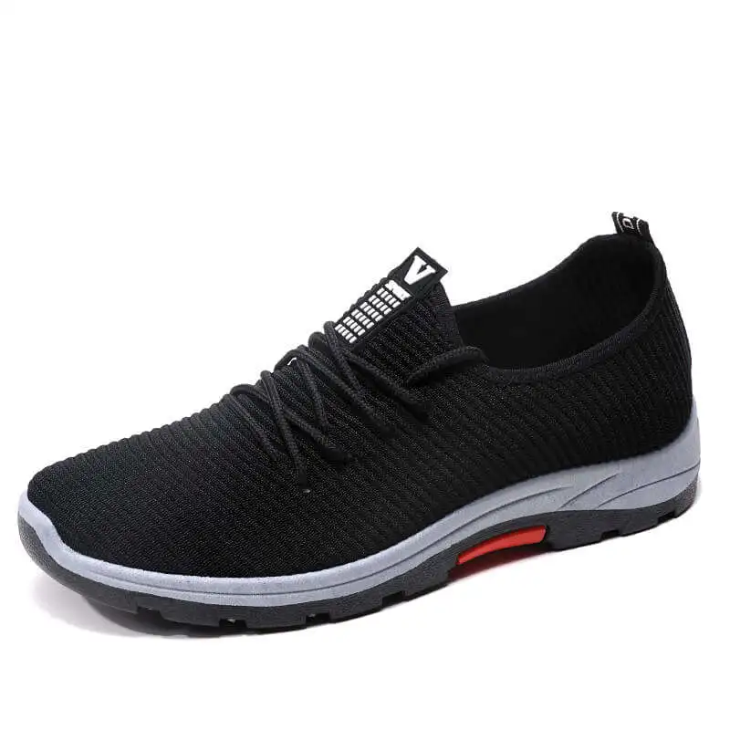 

Fly Weaving Sports Shoes Men Breathable Summer Sneakers Big Size Running Sneakers for Men Low Top Sport Shoe Man Flat Zapatos I2
