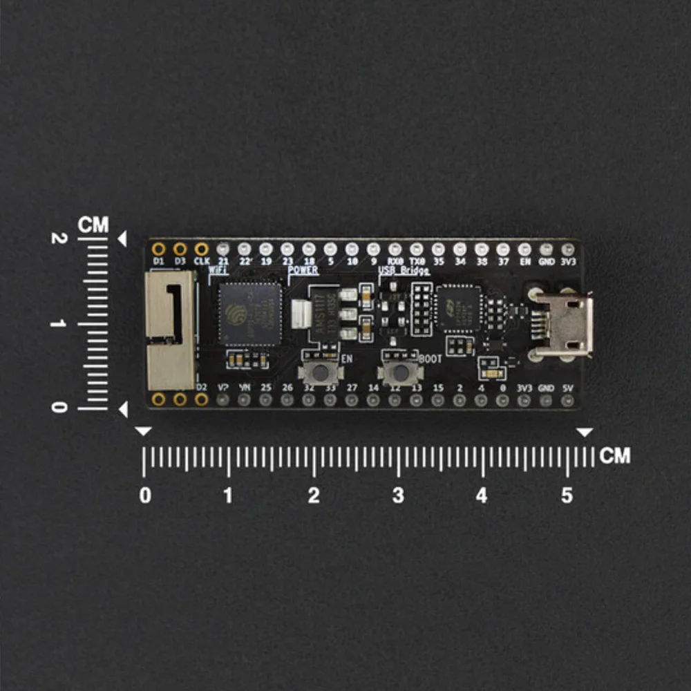 Плата разработки DFRobot mini для IoT с Wi Fi Bluetooth 4 МБ SPI flash носимого медицинского оборудования датчики