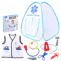 doctor role play tent kit durable and not easy to fade material suitable for kids educational pretend play toys