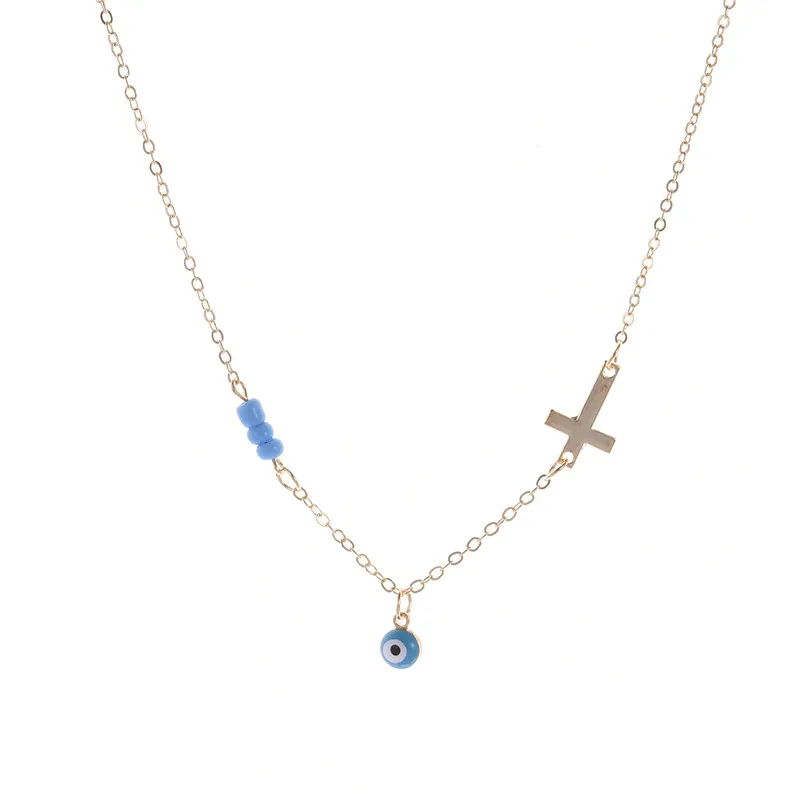 Модные ювелирные изделия бусы подвески в виде креста для женщин новинка 2020