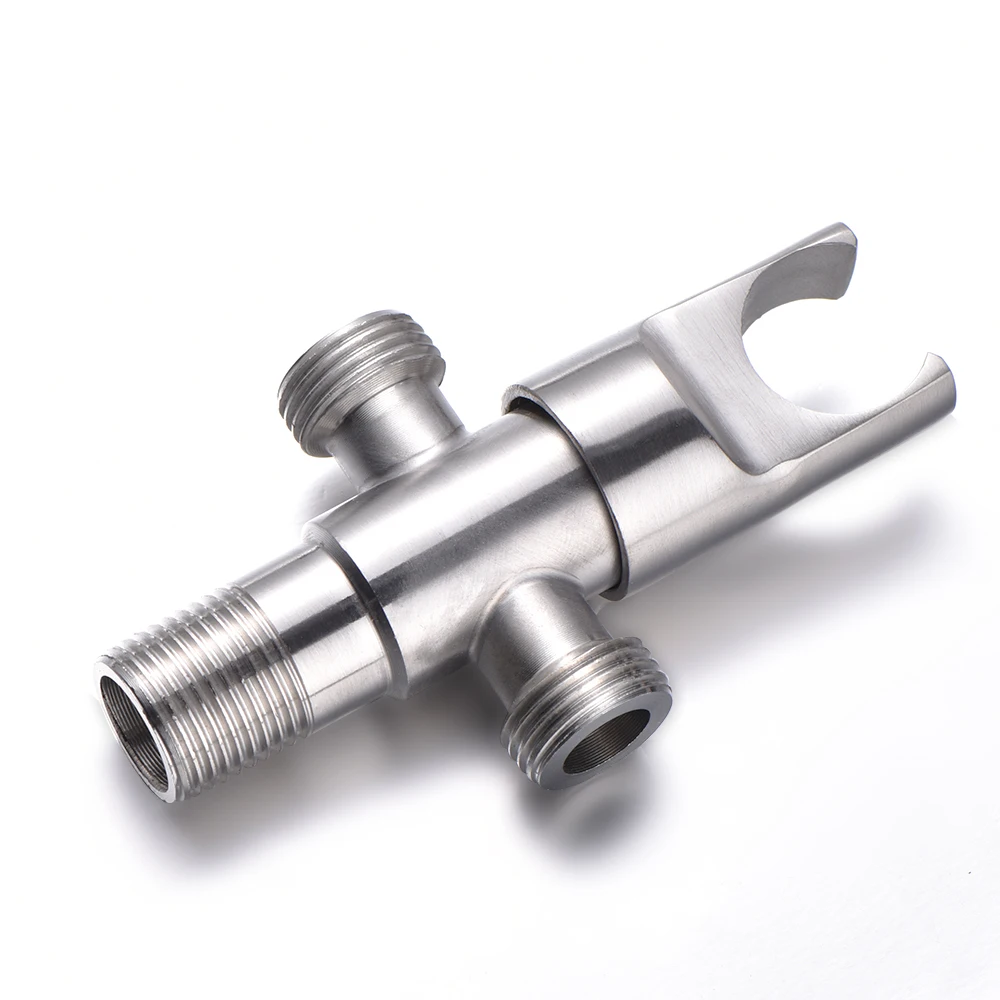 Многофункциональные Т-образные клапаны из нержавеющей стали с держателем