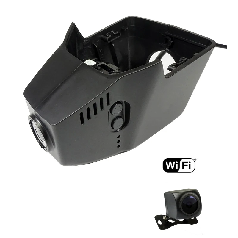 Автомобильный видеорегистратор с двумя объективами Novatek 96672 Wi Fi для Volkswagen MAGOTAN