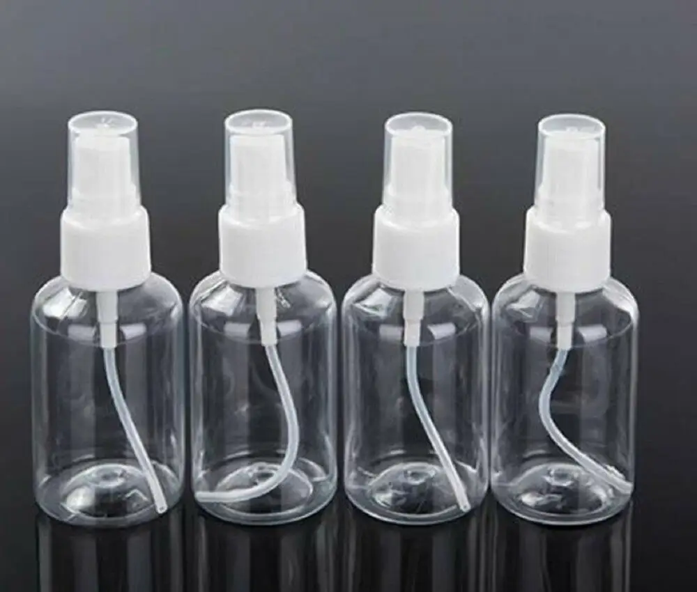 

4Pcs 50ml Make Up Plastic Cosmetic Bottle Container Spray Bottle Travel Portable