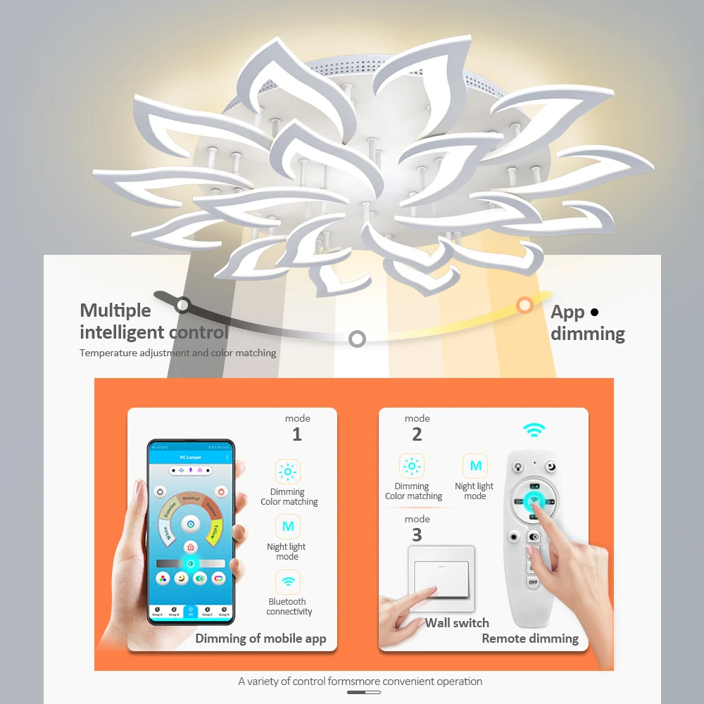 IRALAN светодиодная черная люстра для гостиной спальни дома от sala современный декор