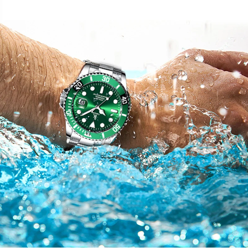 Мужские часы класса люкс Топ бренд светящиеся руки бизнес подарок для мужчин