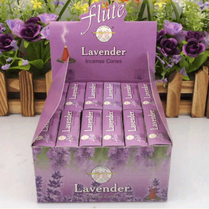 Ароматерапия ручной работы 10 конусов/коробка разноцветный индийский конус для