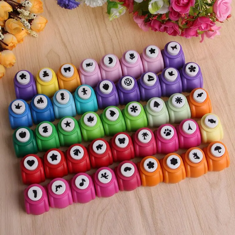 

New Printing Paper Hand Shaper Scrapbook Tags Cards Craft DIY Punch Cutter Tool 32CC