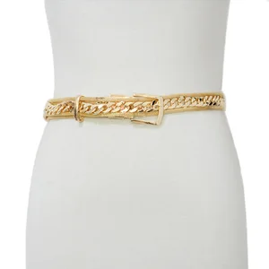 Роскошный бренд 2020 Новая Модная креативная Дамская поясная цепочка Desinger простой женский цепной ремень индивидуальный тренд металлический ремень Bg-1514