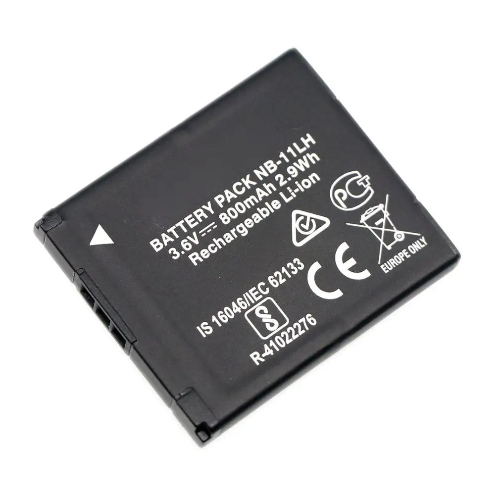 10pcs Original 800mAh NB-11LH NB-11L Battery Camera For Canon PowerShot A3400 A3500 A4000 SX430 SX420 IXUS 285HS IXUS245/170/180 - купить по