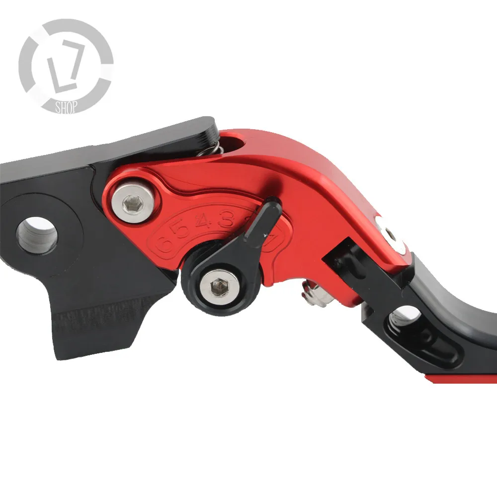 

Aluminum Folding Adjustable Lengthening Brake Clutch Levers For KTM RC 390 RC390 2013 2014 2015-2017 2018