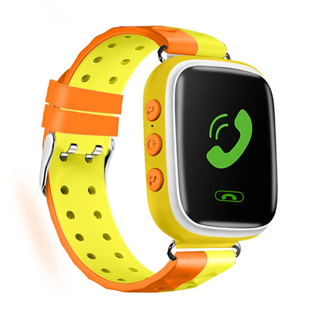 Смарт часы для мальчиков и девочек От 7 до 13 лет Q80 функция &quotантипотеря Для детей