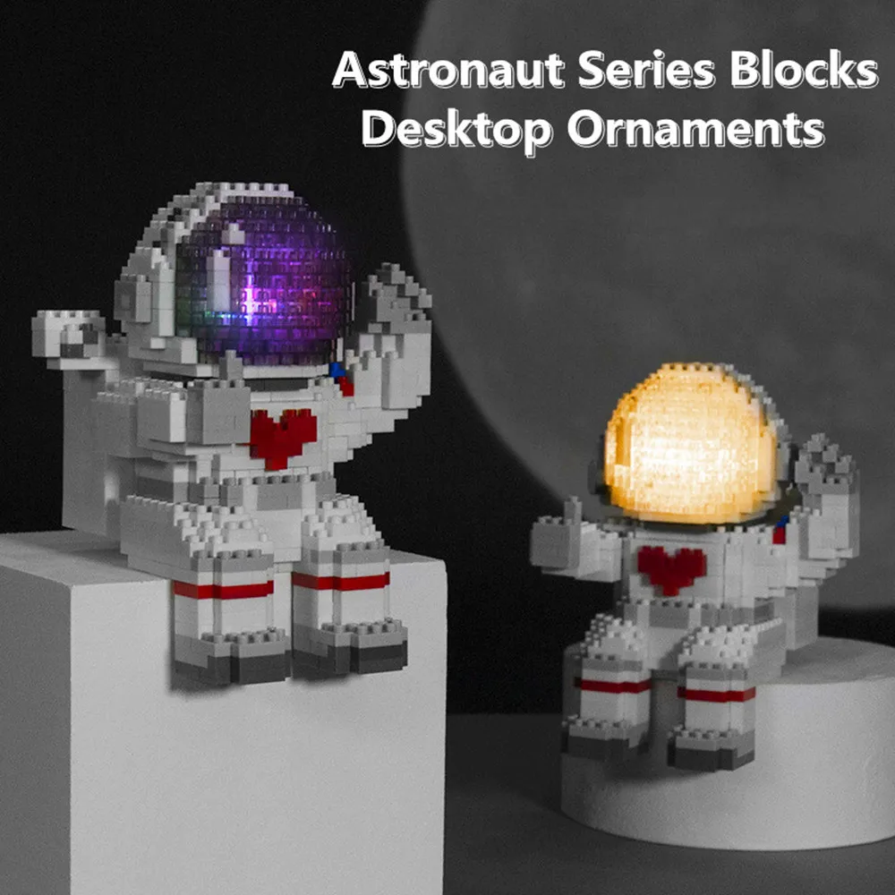 

12Style Astronaut Series Building Blocks Toy Adult Party Favor Micro-particles Assembled Creative Gifts For Boys And Girls