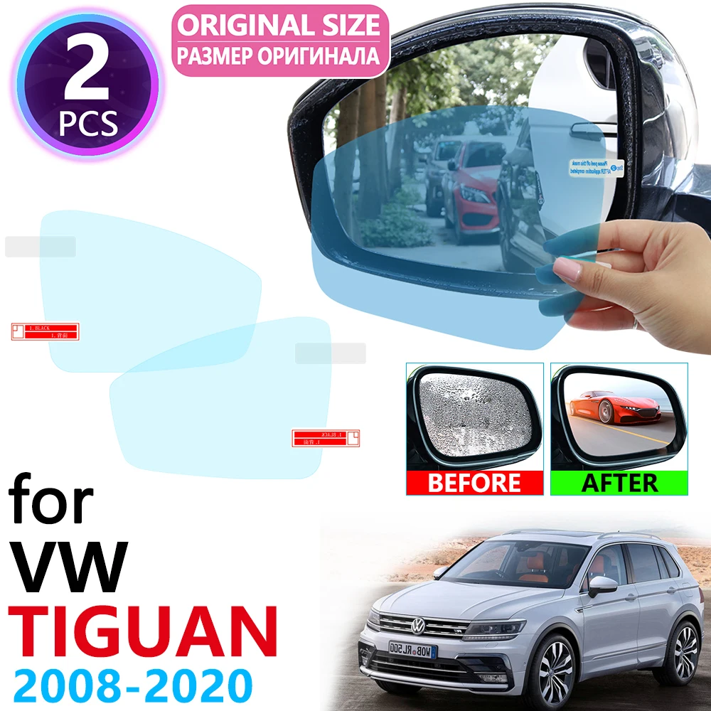 Для Volkswagen VW Tiguan MK1 MK2 2008~ полное покрытие зеркало заднего вида непромокаемая противотуманная пленка аксессуары 2010