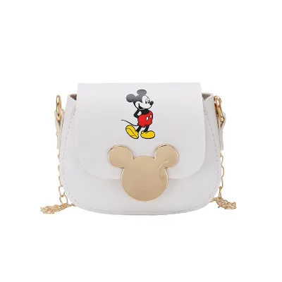 Disney Minne Children's cute fashion shoulder bag girl mini messenger coin purse princess Mickey mouse small round | Игрушки и хобби