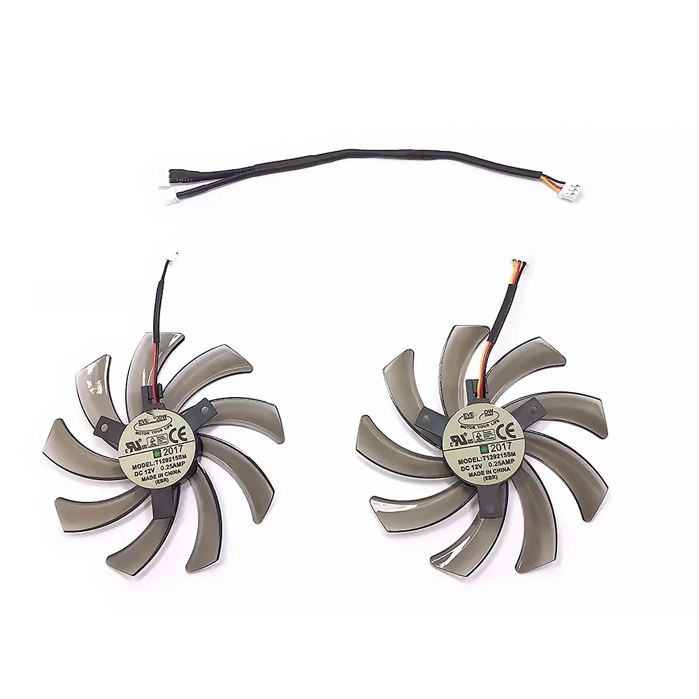 Новый 95 мм T129215SM PLD10010S12H кулер для замены видеокарты Gigabyte HD 7850 Radon R9 270 GTX 670 650 660Ti 550 |
