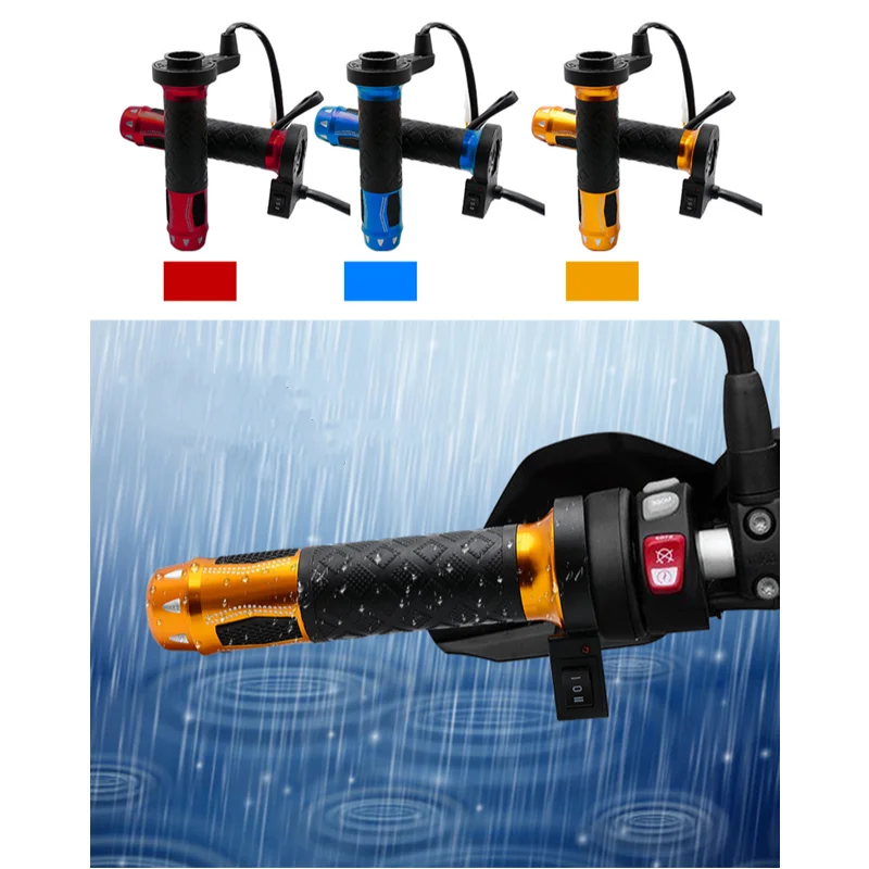 Мотоциклетные электрические ручки с подогревом 22 мм 7/8 дюйма 12 В 1 пара |