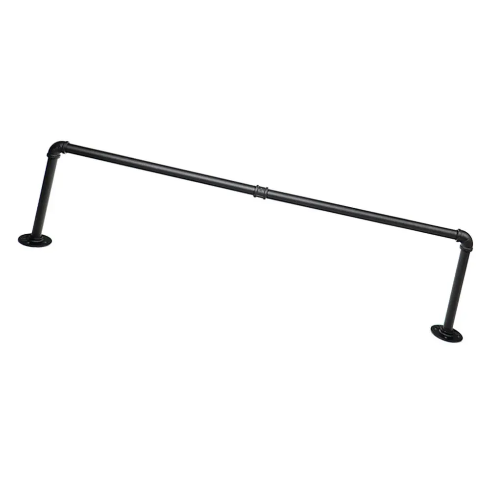 

1PC Metal Water Pipe Wall-mounted Clothing Hanger Clothing Display Rack Prop