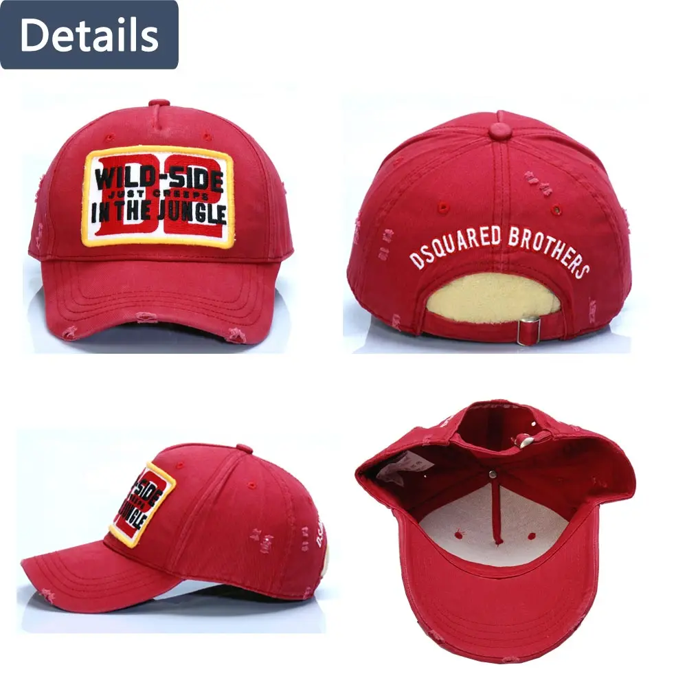 

2021 DSQ man woman unisex embroidered letter adjustable strap international cotton casual sport tennis baseball hat cap