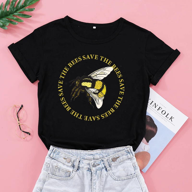 Сохраните пчелами для маленьких девочек с милым принтом животными Женская