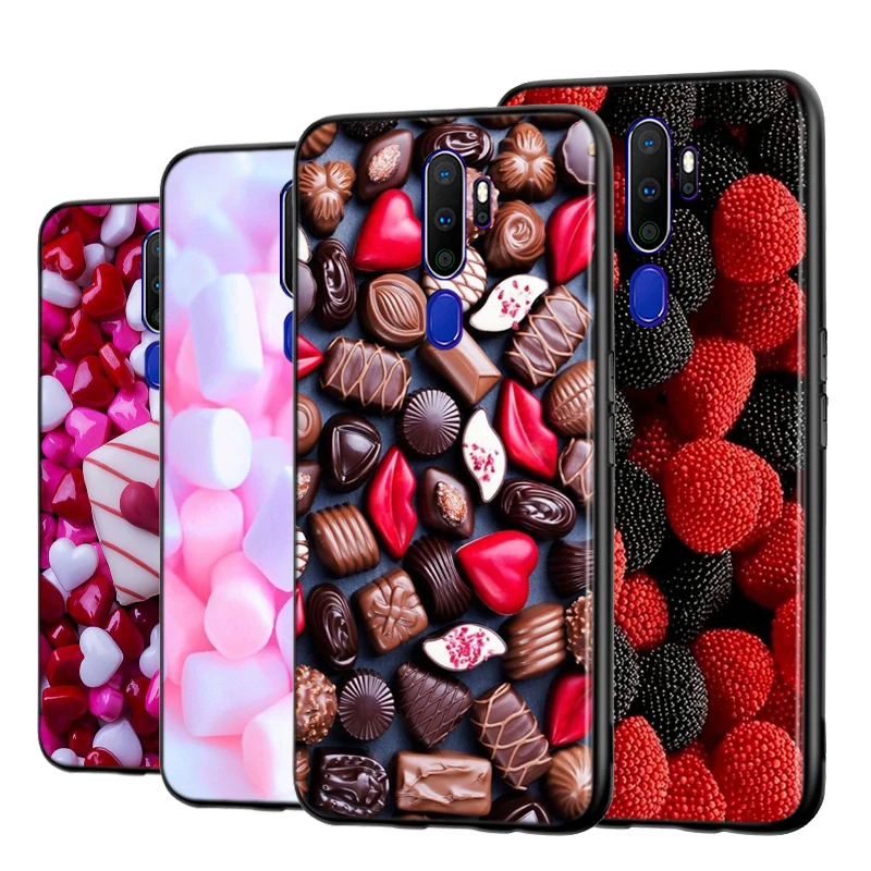 

Fruit Snacks Sugar For OPPO A9 A31 A5 2020 R17 R15 R9S K5 K3 A7 2018 F15 F11 F9 F7 F5 Pro Realme C2 C3 Phone Case