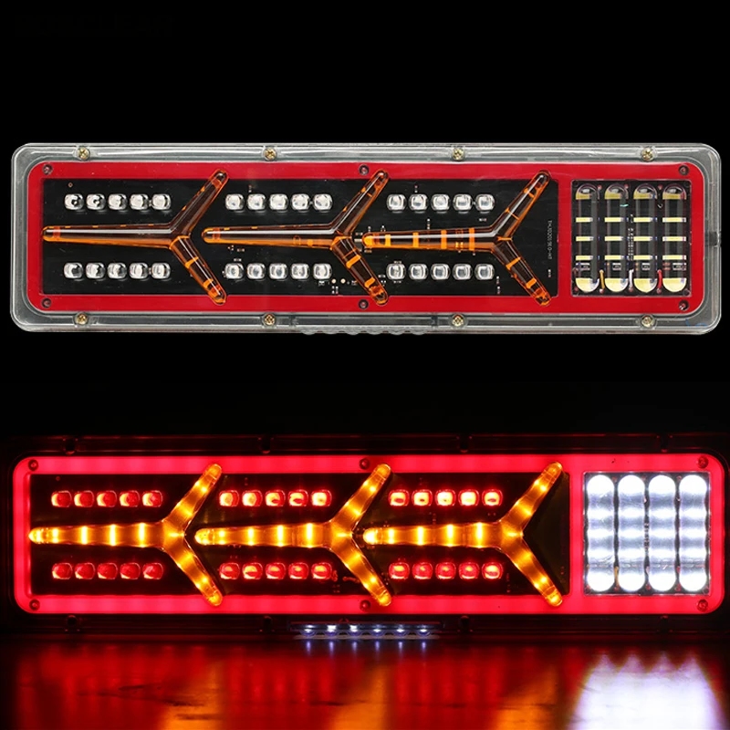 Универсальный автомобиль грузовик задняя фара Туман лампа светодиодные задние