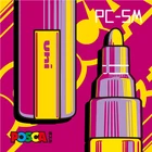 Японские маркеры Uni Posca PC-5M, средний наконечник, 1,8-2,5 мм, 17 цветов, для школы и офиса