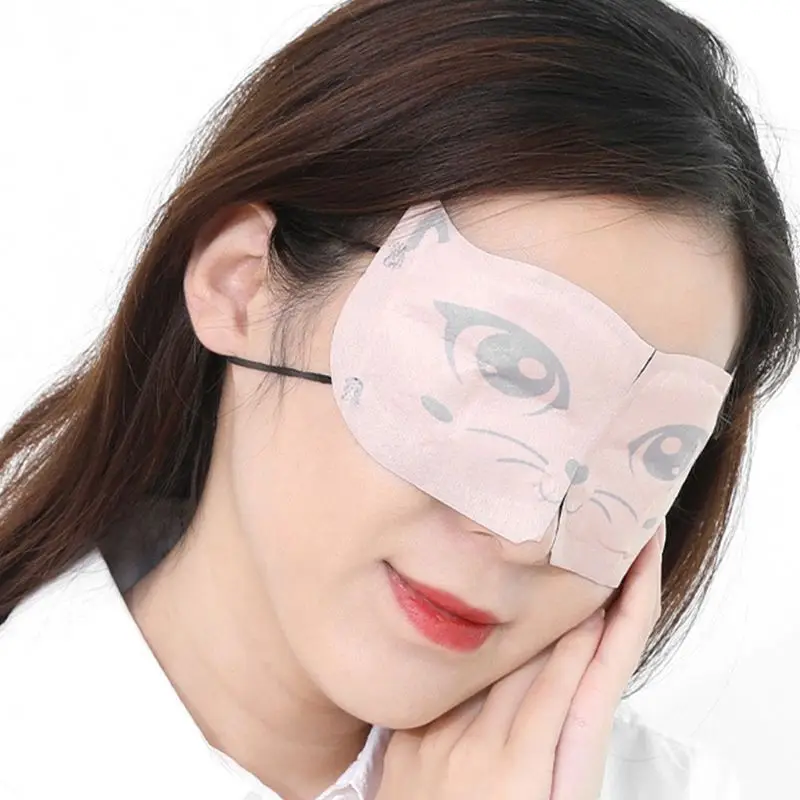 5Pcs Hot Steam Eye Mask Patch Fine Line Wrinkles Anti Aging Dark Circle Heat Pad 11UF | Красота и здоровье