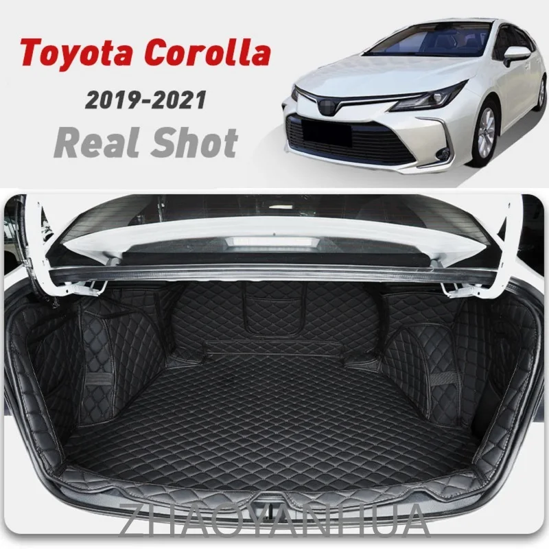 

Custom Car Trunk Mat for Toyota Corolla 2021 2020 2019 year 5seat Accessories Car Cargo Liner Carpet