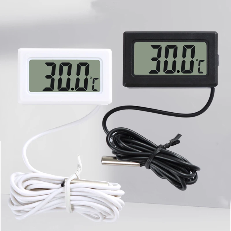 Светодиодный мини-удобный цифровой ЖК-дисплей термометр Сенсор гигрометр