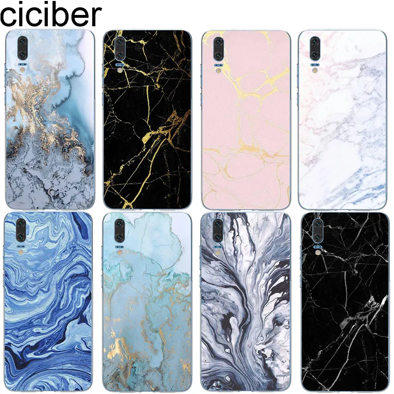 Чехол ciciber marble для huawei P20 P30 P10 P9 P8 Lite Pro Plus из мягкого ТПУ для huawei mate 20 10 9 Lite Pro X