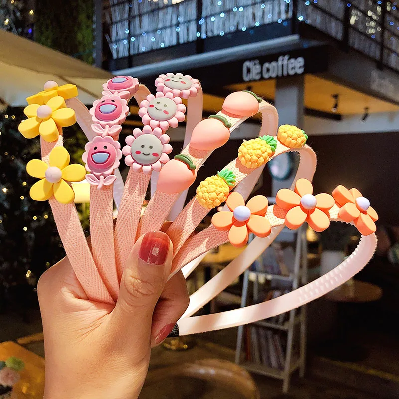 Обруч для волос с животными цветами фруктами 2/3 шт./компл.|Аксессуары девочек| |